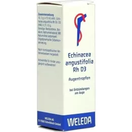 ECHINACEA ANGUSTIFOLIA Rh D 3 øjendråber, 10 ml