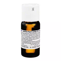 SOLUTIO FERRI comp.D 3 fortynding, 50 ml