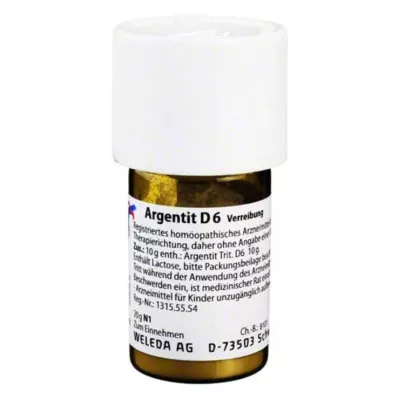 ARGENTIT D6 Triturering, 20 g