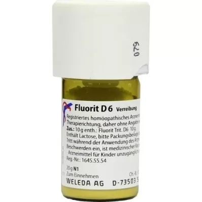FLUORIT D6 Triturering, 20 g