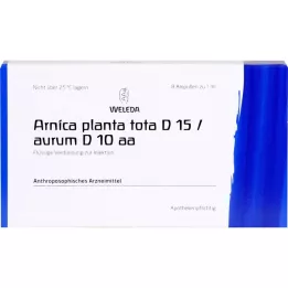 ARNICA PLANTA tota D 15/Aurum D 10 aa ampuller, 8 ml
