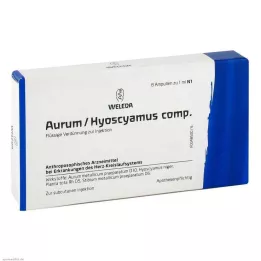 AURUM/HYOSCYAMUS komp. ampuller, 8X1 ml