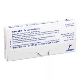 GENCYDO 1 % injektionsopløsning, 8 stk