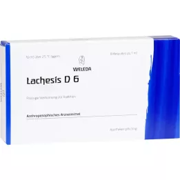 LACHESIS D 6 ampuller, 8X1 ml