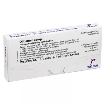 OLIBANUM COMP.Ampuller, 8x1 ml