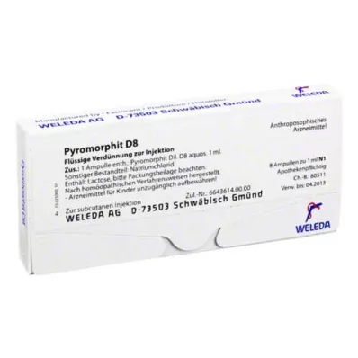 PYROMORPHIT D 8 ampuller, 8X1 ml