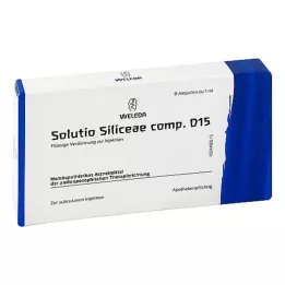 SOLUTIO SILICEAE comp.D 15 ampuller, 8X1 ml