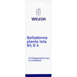 BELLADONNA PLANTA tota Rh D 4 Fortynding, 20 ml