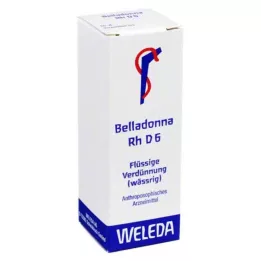 BELLADONNA PLANTA tota Rh D 6 Fortynding, 20 ml