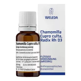 CHAMOMILLA CUPRO culta Radix Rh D 3 Fortynding, 20 ml