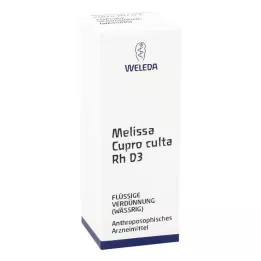 MELISSA CUPRO culta RH D 3 fortynding, 20 ml