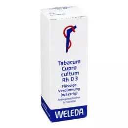 TABACUM CUPRO cultum Rh D 3 Fortynding, 20 ml