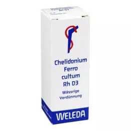 CHELIDONIUM FERRO cultum Rh D 3 Fortynding, 20 ml