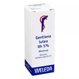 GENTIANA LUTEA RH Presset juice 5% blanding, 20 ml