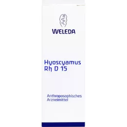HYOSCYAMUS RH D 15 Fortynding, 20 ml