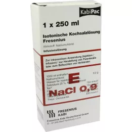 KOCHSALZLÖSUNG 0,9% plastikflaske Fresenius, 250 ml