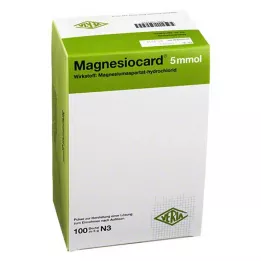 MAGNESIOCARD 5 mmol pulver til oral opløsning, 100 stk