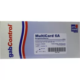 DROGENTEST Multi 6 AMP-BZD-COC-MOP-MTD-THC Test, 1 stk