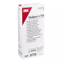 MEDIPORE Plus Pad 3571E steril sårforbinding, 25 stk