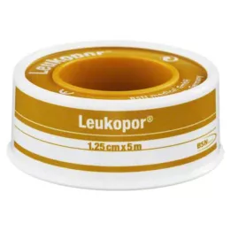 LEUKOPOR 1,25 cmx5 m, 1 stk
