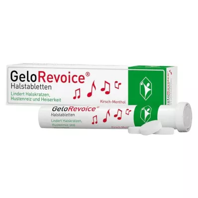 GELOREVOICE Halstabletter Cherry-Menthol Lut.-Tab., 20 stk