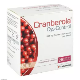 CRANBEROLA Cys kontrolpulver, 20X5 g