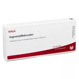 ARGENTUM/ROHRZUCKER Ampuller, 10X1 ml