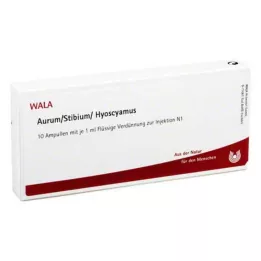 AURUM/STIBIUM/Hyoscyamus ampuller, 10X1 ml