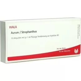 AURUM/STROPHANTHUS Ampuller, 10X1 ml