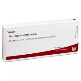 MYRISTICA SEBIFERA COMP.Ampuller, 10X1 ml