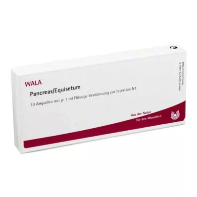 PANCREAS/EQUISETUM Ampuller, 10X1 ml