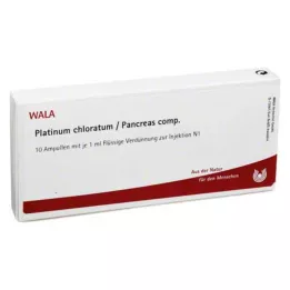 PLATINUM CHLORATUM/PANCREAS komp. ampuller, 10x1 ml