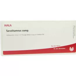 SAROTHAMNUS komp. ampuller, 10x1 ml