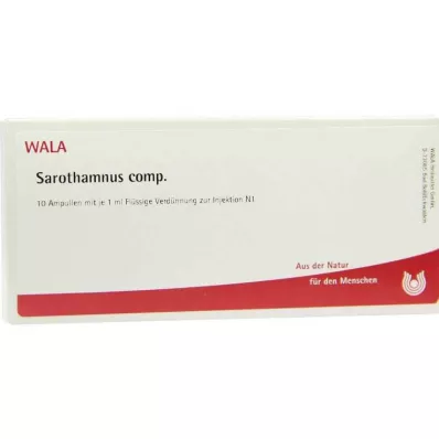 SAROTHAMNUS komp. ampuller, 10x1 ml