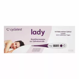CYCLOTEST dame basal termometer, 1 stk