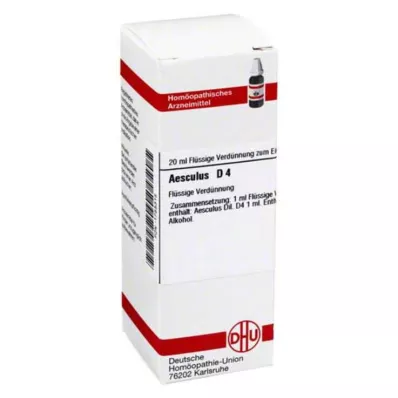 AESCULUS D 4 Fortynding, 20 ml