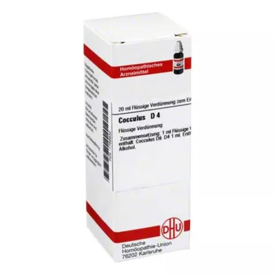 COCCULUS D 4 Fortynding, 20 ml COCCULUS D 4 Fortynding, 20 ml