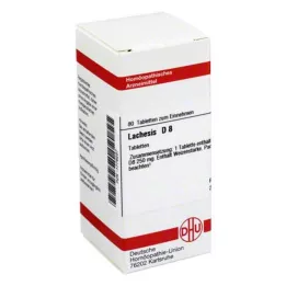 LACHESIS D 8 tabletter, 80 stk