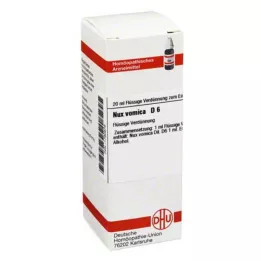 NUX VOMICA D6 Fortynding, 20 ml