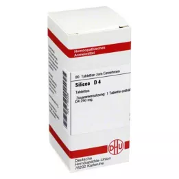 SILICEA D 4 tabletter, 80 stk
