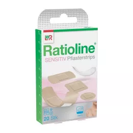 RATIOLINE Følsomme brolægningsstrimler i 4 størrelser, 20 timer