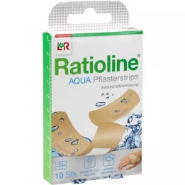 RATIOLINE aqua gipsstrimler i 2 størrelser, 10 stk