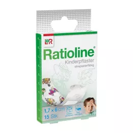 RATIOLINE børnegipsstrimler, 15 stk