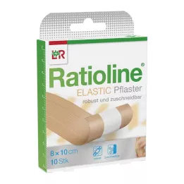 RATIOLINE elastisk sårforbinding 8 cmx1 m, 1 stk