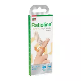 RATIOLINE Elastisk fingerforening 2x12 cm, 10 timer
