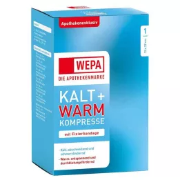 KALT-WARM Komprimer 12x29 cm med fastgørelsestape, 1 stk