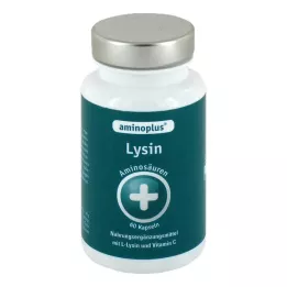 AMINOPLUS Lysin plus C-vitamin kapsler, 60 stk