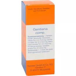 GENTIANA COMP.Tabletter, 100 stk