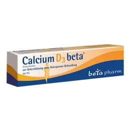CALCIUM D3 beta brusetabletter, 20 stk