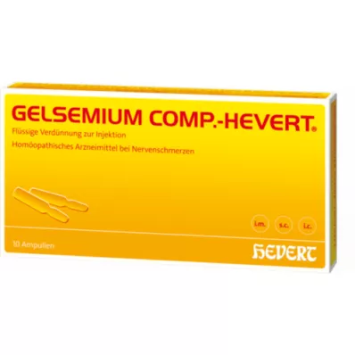 GELSEMIUM COMP.Hevert ampuller, 20 ml GELSEMIUM COMP.Hevert ampuller, 20 ml